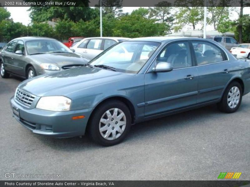 Steel Blue / Gray 2002 Kia Optima LX