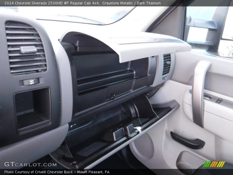 Graystone Metallic / Dark Titanium 2014 Chevrolet Silverado 2500HD WT Regular Cab 4x4
