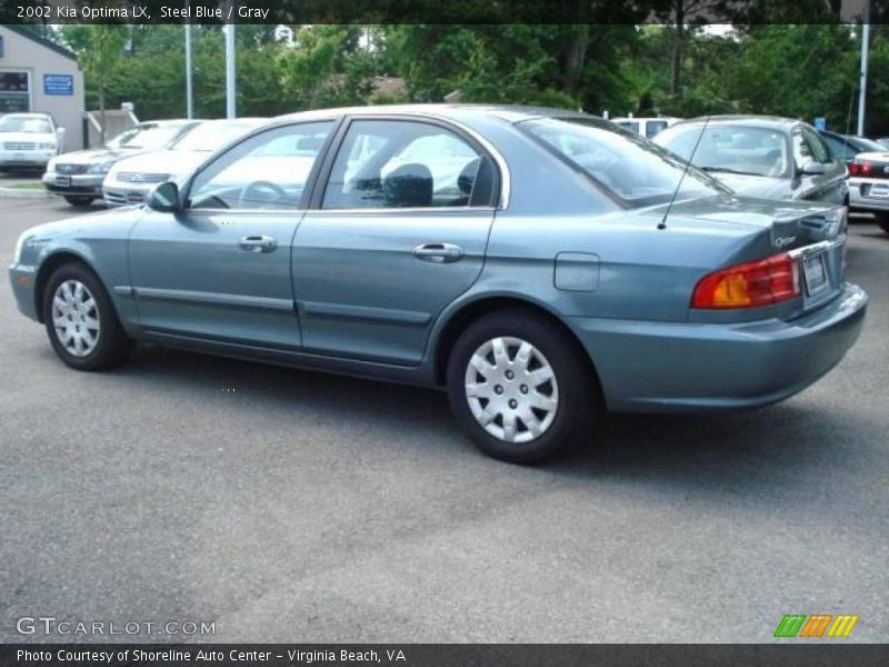 Steel Blue / Gray 2002 Kia Optima LX