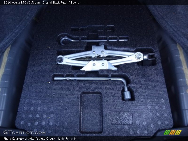 Crystal Black Pearl / Ebony 2010 Acura TSX V6 Sedan