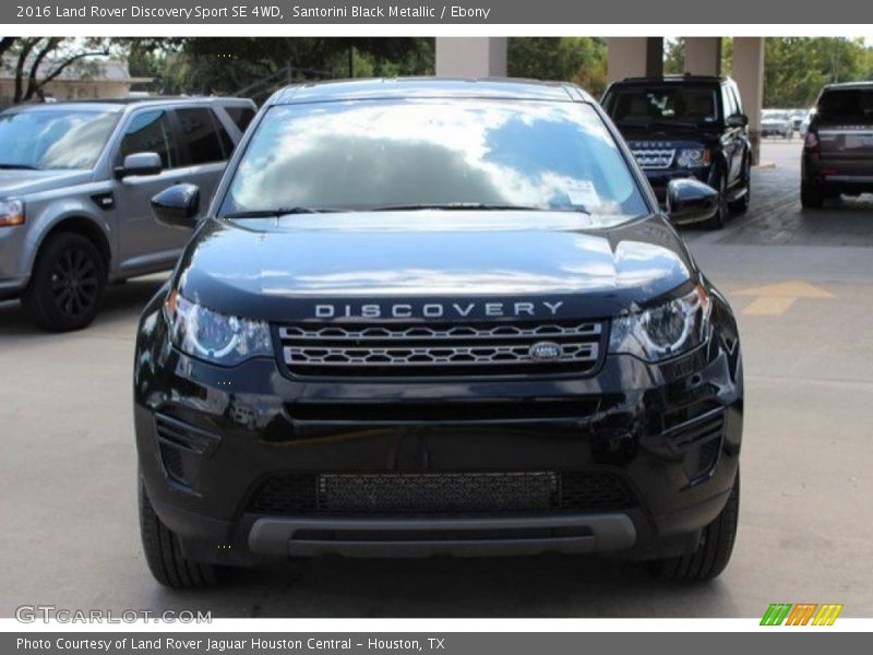 Santorini Black Metallic / Ebony 2016 Land Rover Discovery Sport SE 4WD