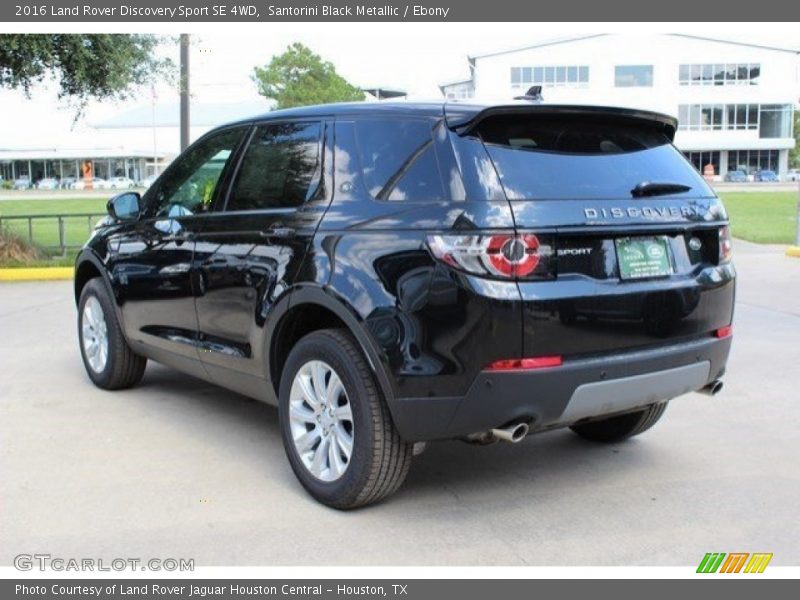 Santorini Black Metallic / Ebony 2016 Land Rover Discovery Sport SE 4WD