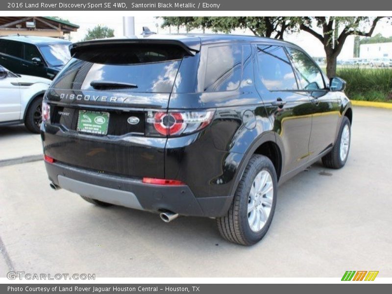 Santorini Black Metallic / Ebony 2016 Land Rover Discovery Sport SE 4WD
