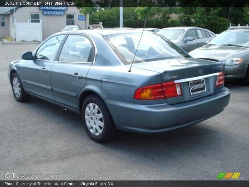 Steel Blue / Gray 2002 Kia Optima LX