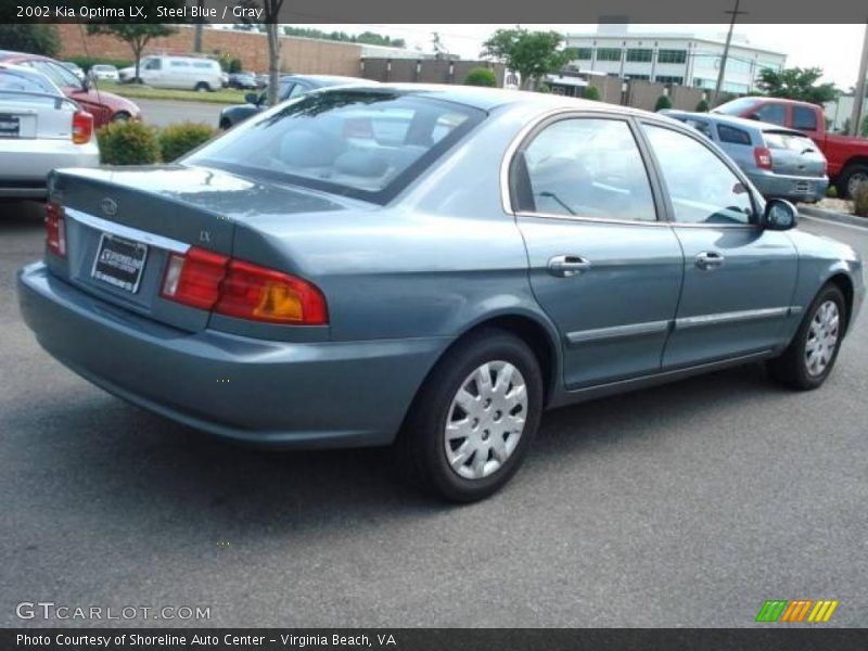 Steel Blue / Gray 2002 Kia Optima LX