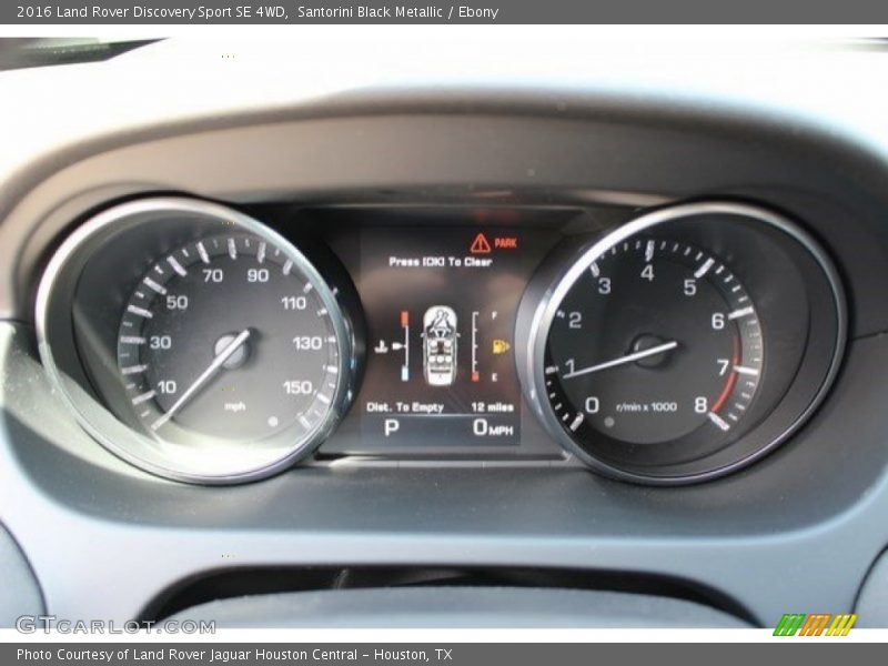 Santorini Black Metallic / Ebony 2016 Land Rover Discovery Sport SE 4WD