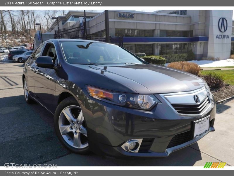 Graphite Luster Metallic / Ebony 2014 Acura TSX Sedan