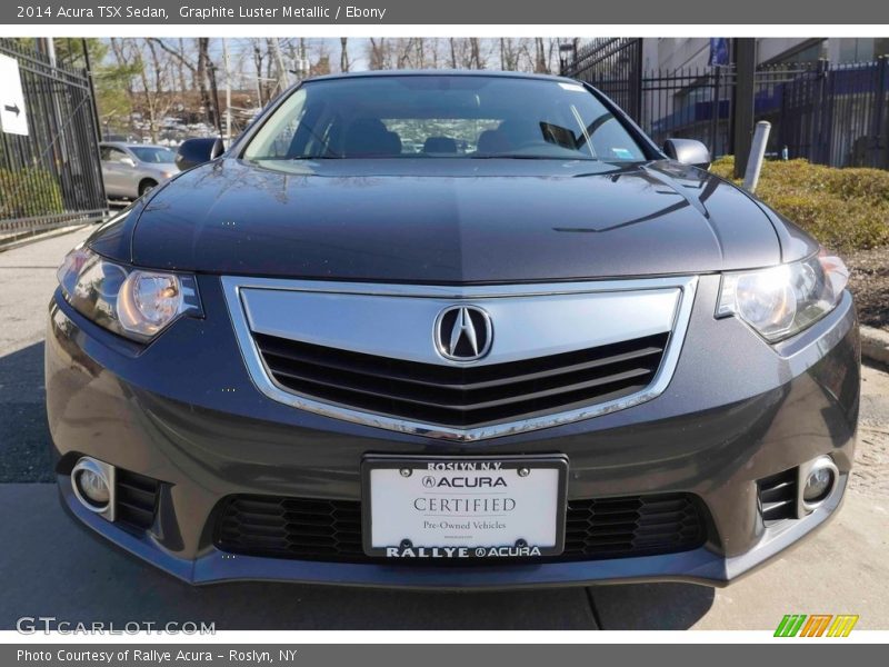 Graphite Luster Metallic / Ebony 2014 Acura TSX Sedan