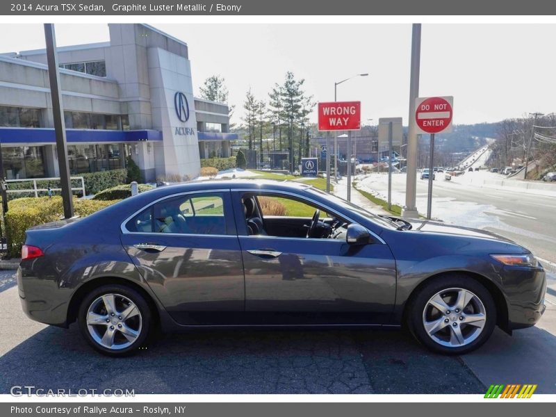 Graphite Luster Metallic / Ebony 2014 Acura TSX Sedan
