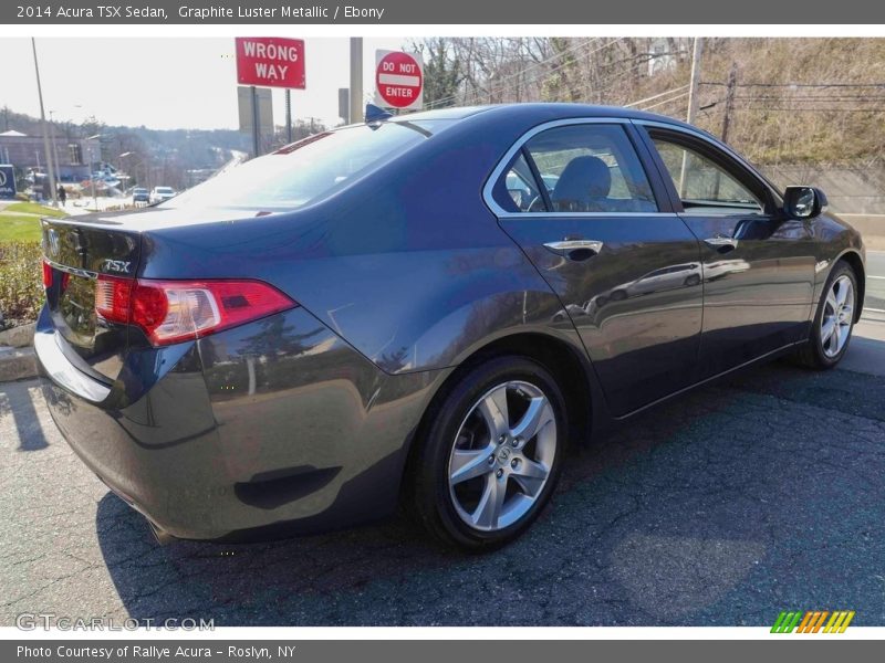 Graphite Luster Metallic / Ebony 2014 Acura TSX Sedan
