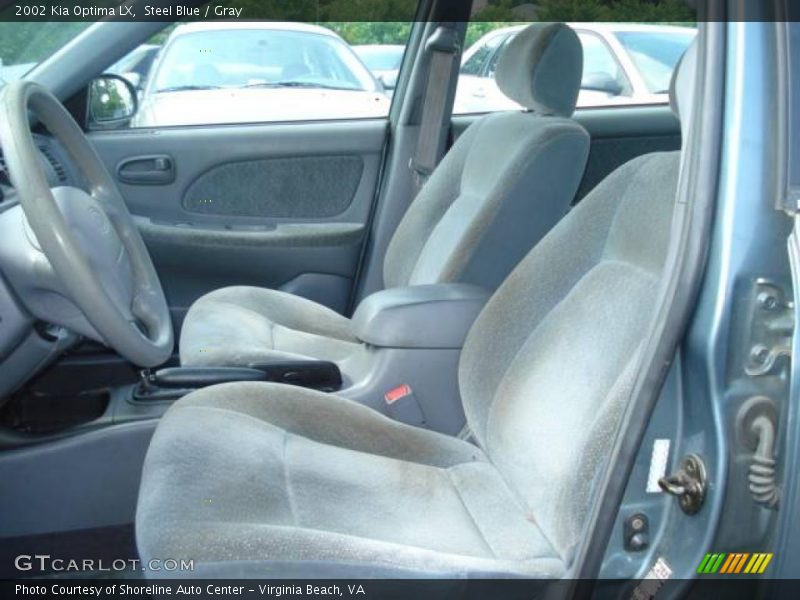 Steel Blue / Gray 2002 Kia Optima LX
