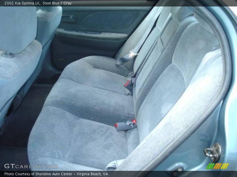 Steel Blue / Gray 2002 Kia Optima LX