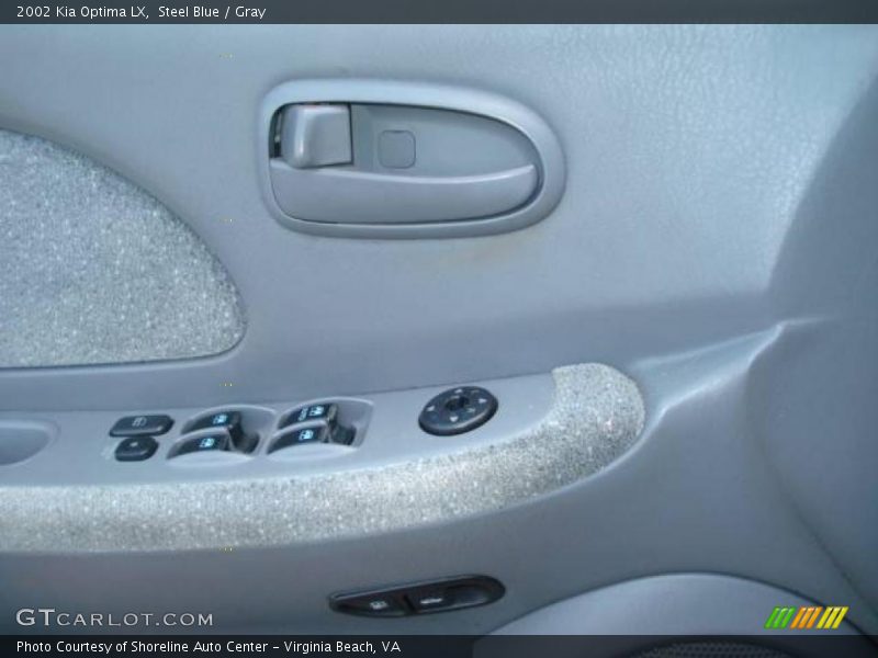 Steel Blue / Gray 2002 Kia Optima LX