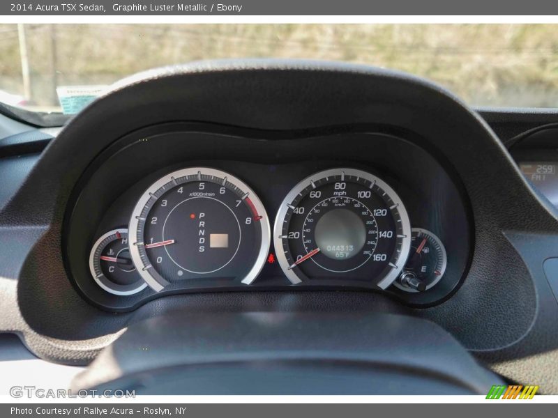 Graphite Luster Metallic / Ebony 2014 Acura TSX Sedan
