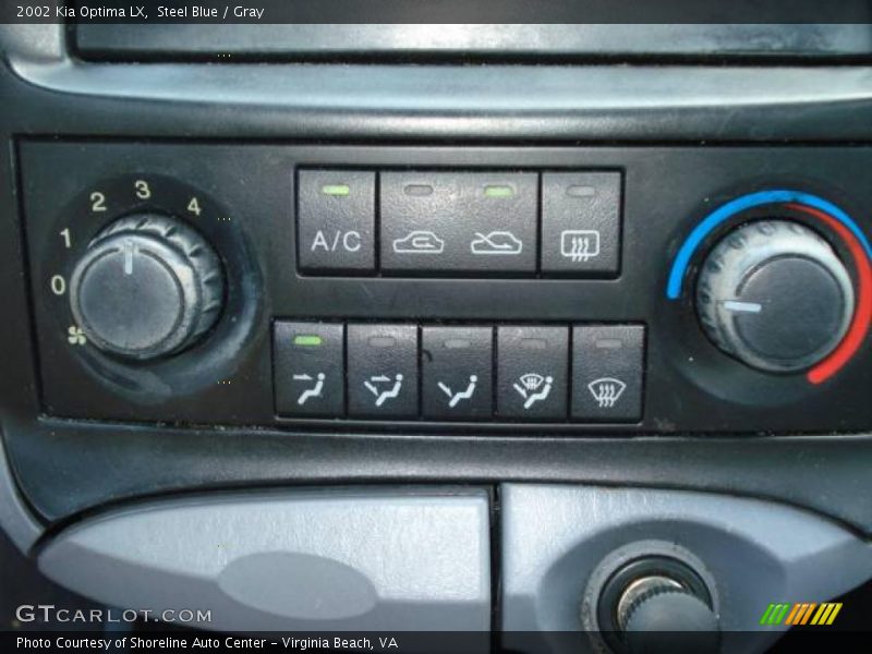 Steel Blue / Gray 2002 Kia Optima LX