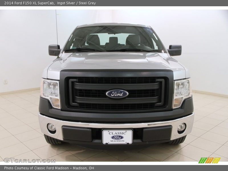 Ingot Silver / Steel Grey 2014 Ford F150 XL SuperCab