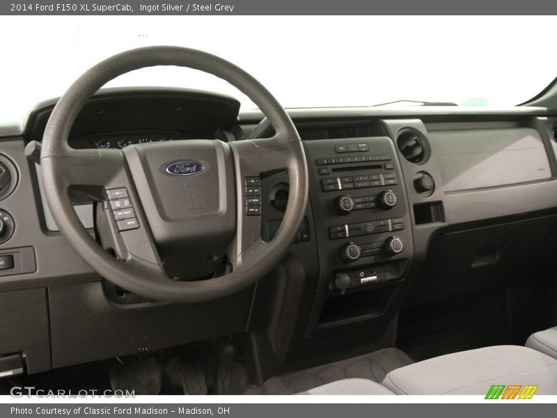 Ingot Silver / Steel Grey 2014 Ford F150 XL SuperCab