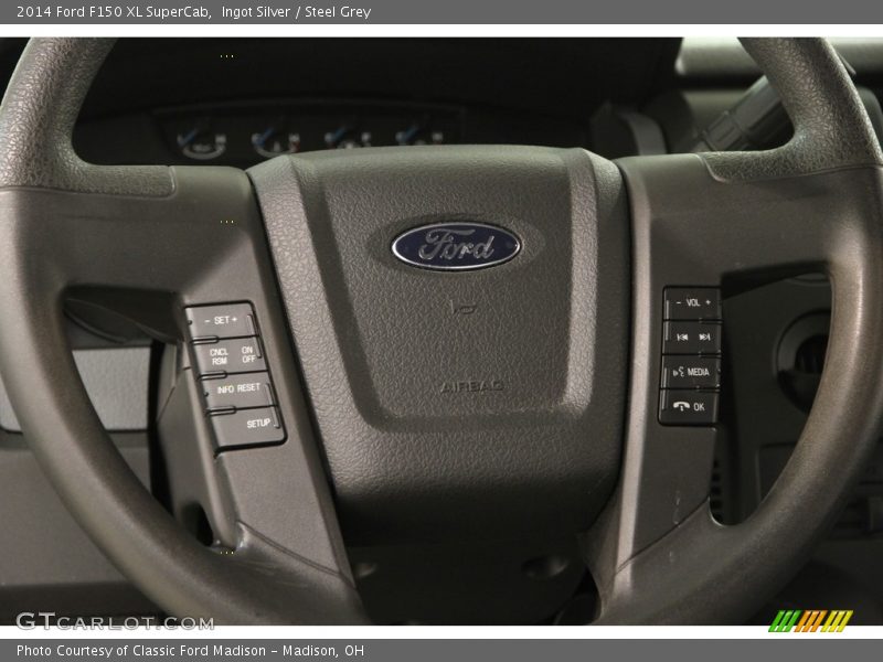 Ingot Silver / Steel Grey 2014 Ford F150 XL SuperCab