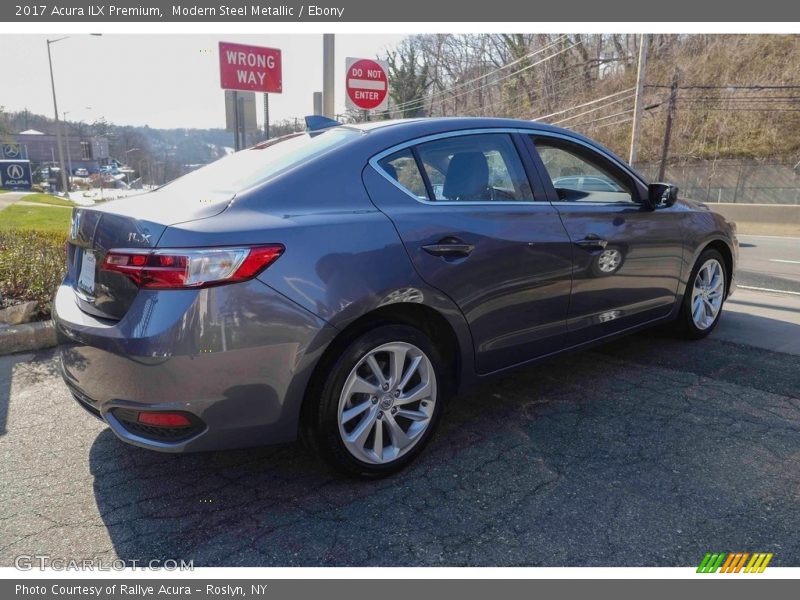 Modern Steel Metallic / Ebony 2017 Acura ILX Premium