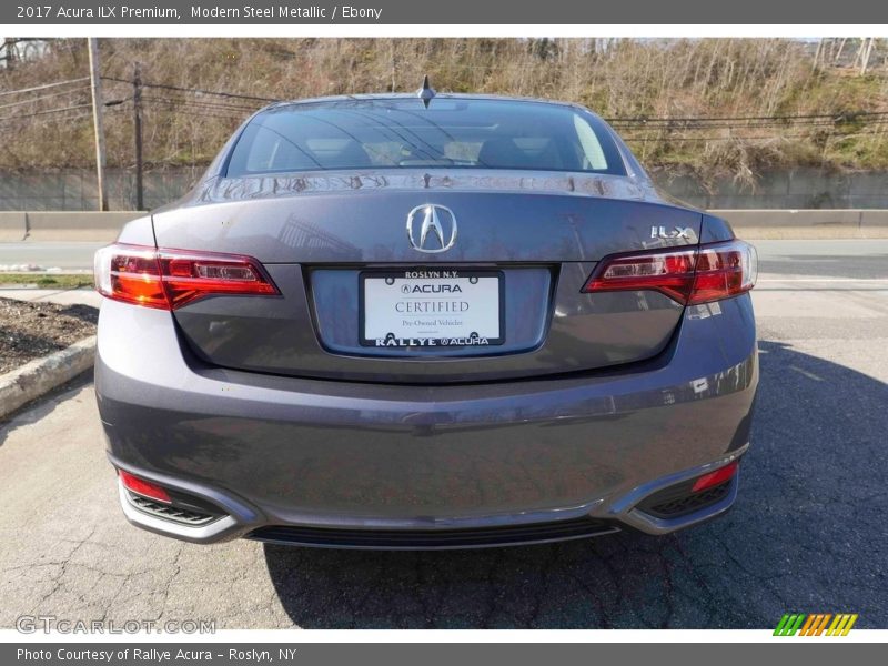 Modern Steel Metallic / Ebony 2017 Acura ILX Premium