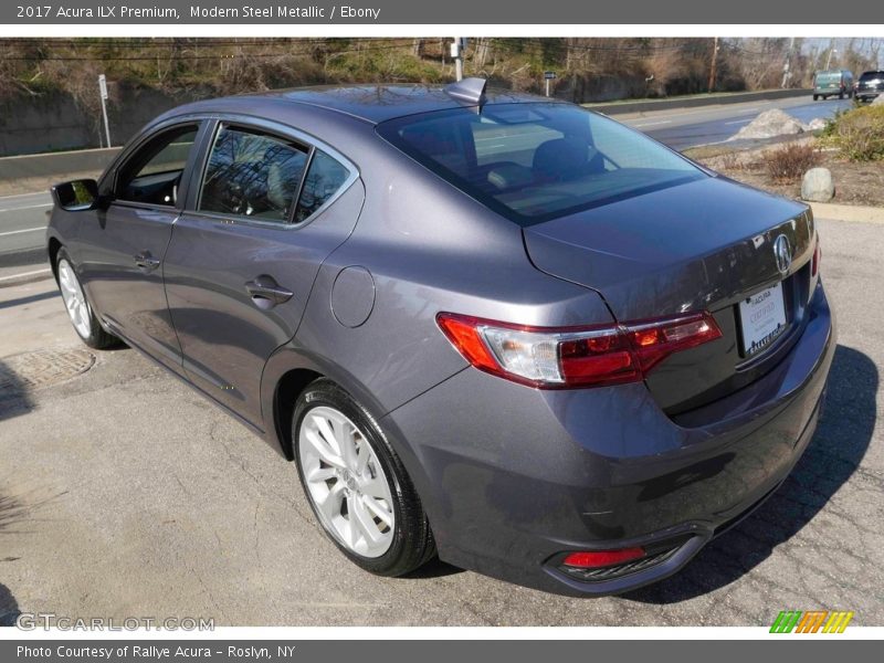 Modern Steel Metallic / Ebony 2017 Acura ILX Premium