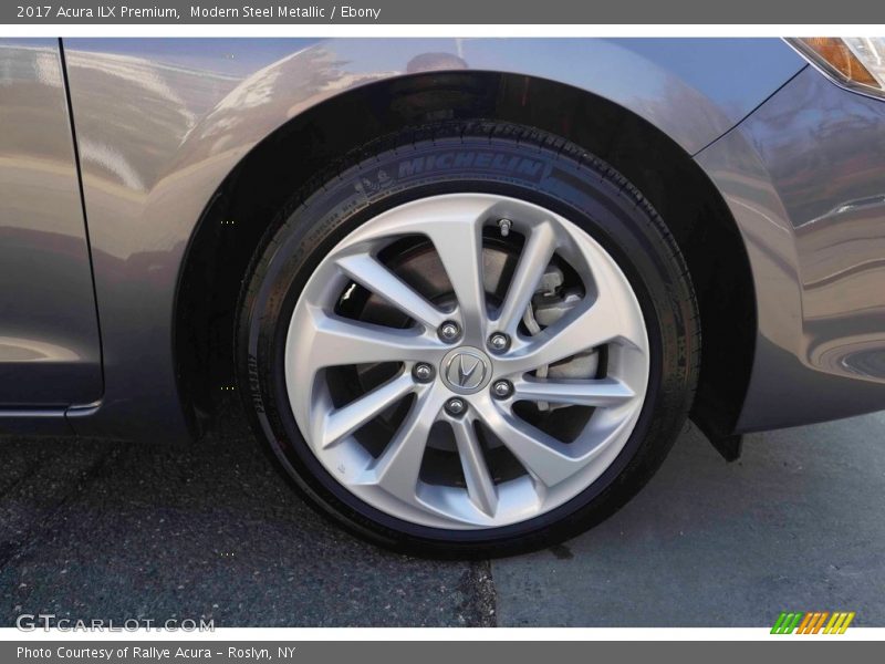 Modern Steel Metallic / Ebony 2017 Acura ILX Premium