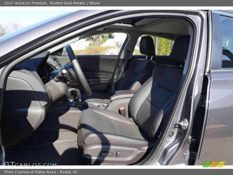 Modern Steel Metallic / Ebony 2017 Acura ILX Premium