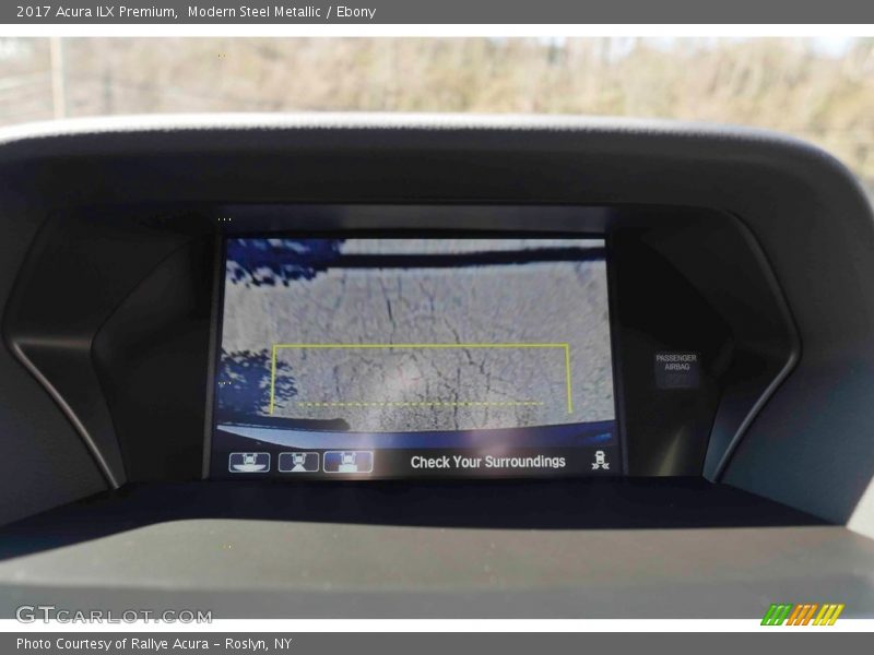 Modern Steel Metallic / Ebony 2017 Acura ILX Premium