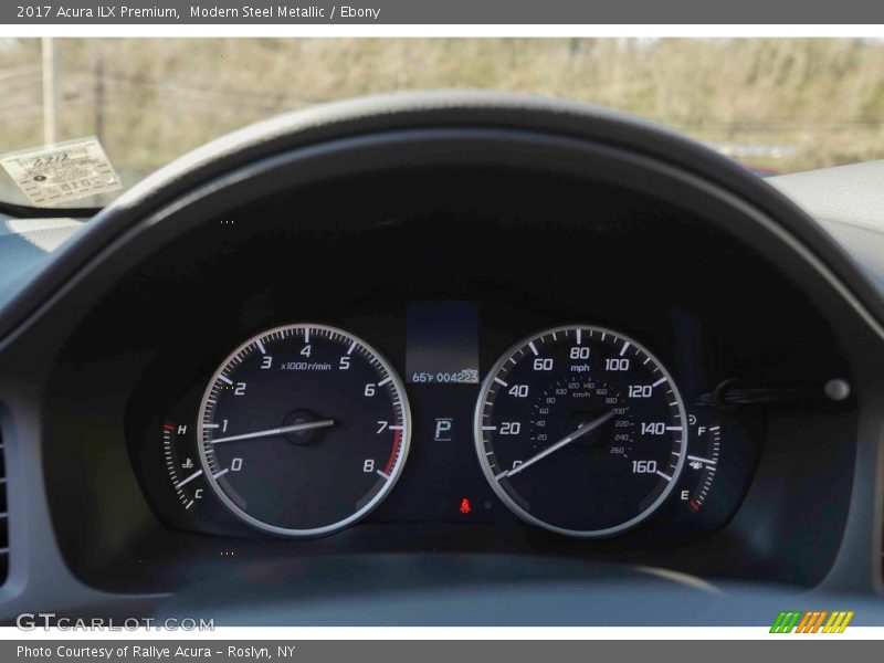 Modern Steel Metallic / Ebony 2017 Acura ILX Premium