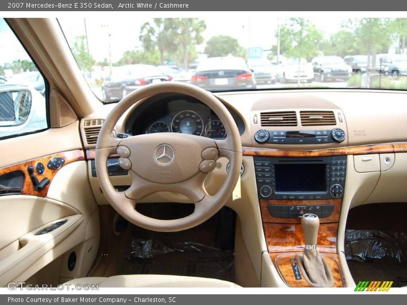 Arctic White / Cashmere 2007 Mercedes-Benz E 350 Sedan