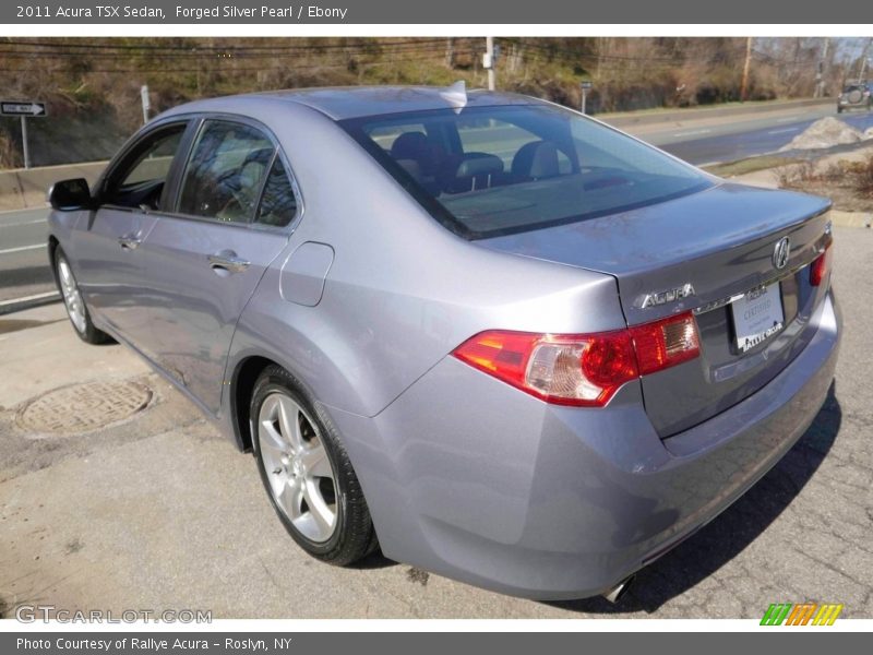 Forged Silver Pearl / Ebony 2011 Acura TSX Sedan