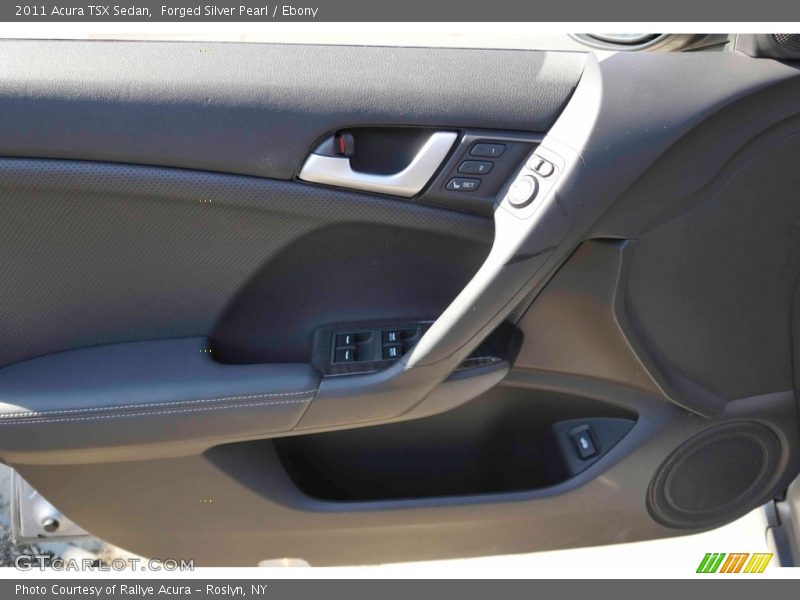 Forged Silver Pearl / Ebony 2011 Acura TSX Sedan