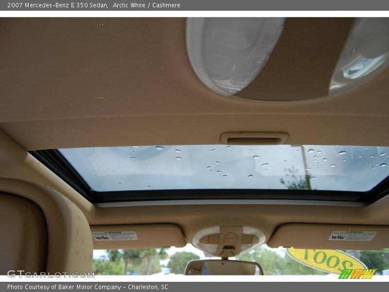 Arctic White / Cashmere 2007 Mercedes-Benz E 350 Sedan