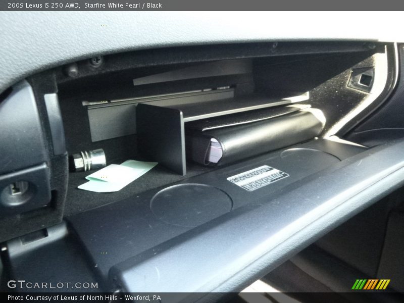 Starfire White Pearl / Black 2009 Lexus IS 250 AWD