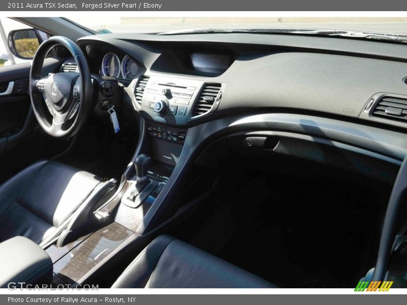 Forged Silver Pearl / Ebony 2011 Acura TSX Sedan