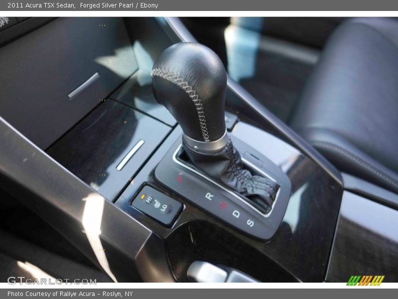 Forged Silver Pearl / Ebony 2011 Acura TSX Sedan