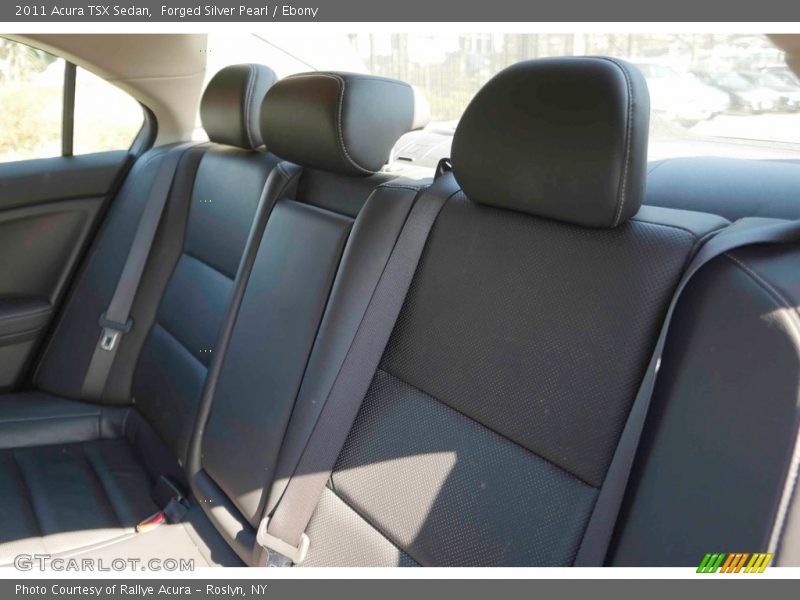 Forged Silver Pearl / Ebony 2011 Acura TSX Sedan