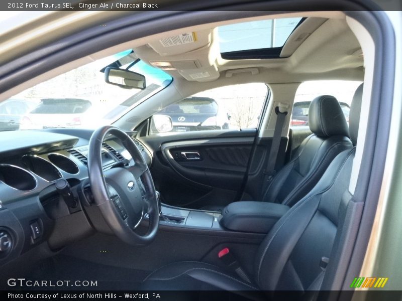 Ginger Ale / Charcoal Black 2012 Ford Taurus SEL