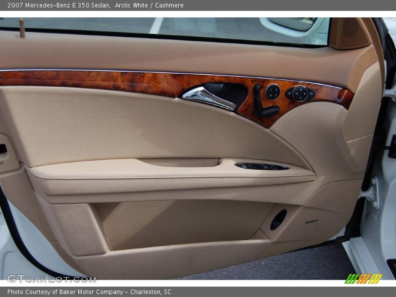 Arctic White / Cashmere 2007 Mercedes-Benz E 350 Sedan