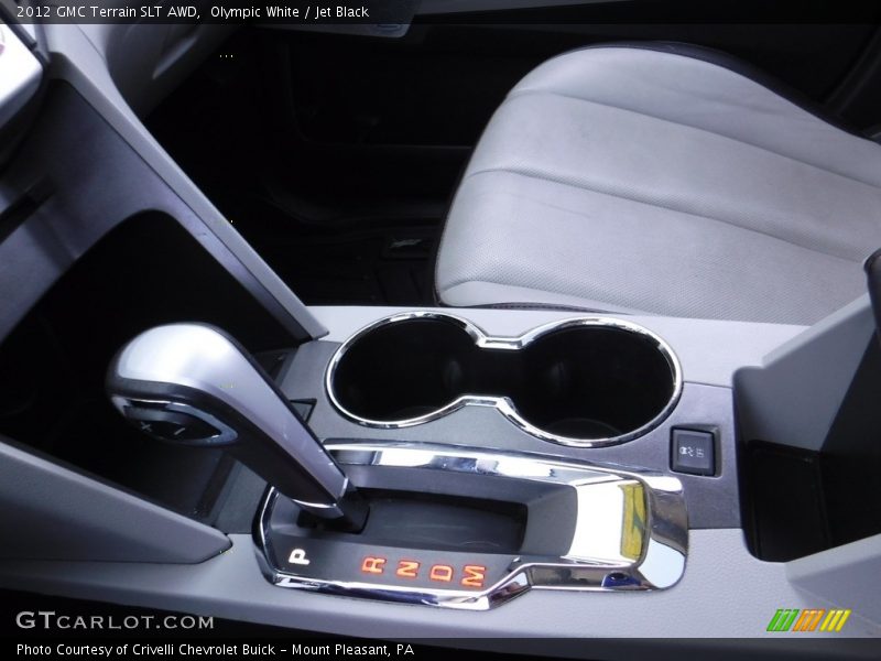 Olympic White / Jet Black 2012 GMC Terrain SLT AWD