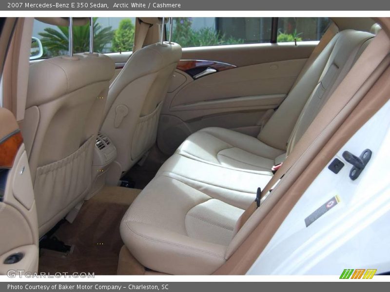 Arctic White / Cashmere 2007 Mercedes-Benz E 350 Sedan