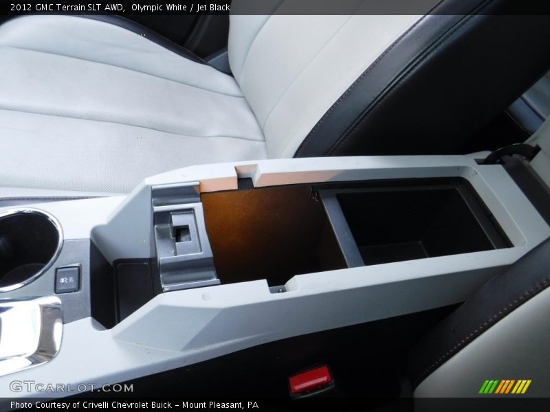 Olympic White / Jet Black 2012 GMC Terrain SLT AWD
