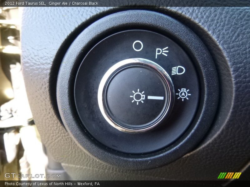 Ginger Ale / Charcoal Black 2012 Ford Taurus SEL