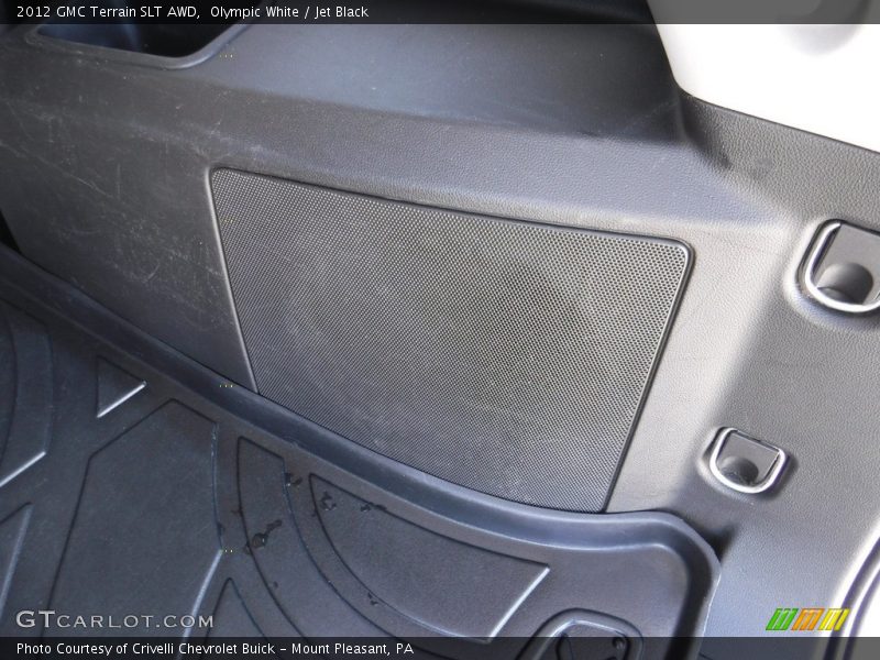 Olympic White / Jet Black 2012 GMC Terrain SLT AWD