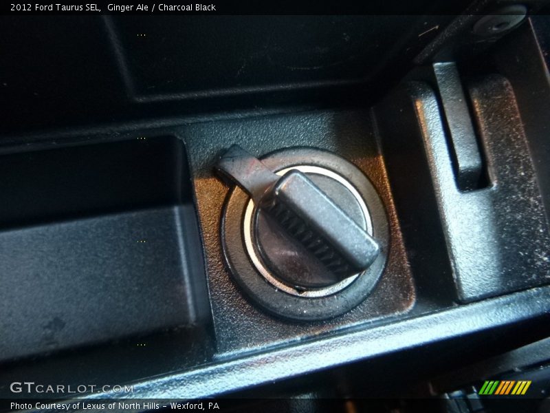 Ginger Ale / Charcoal Black 2012 Ford Taurus SEL