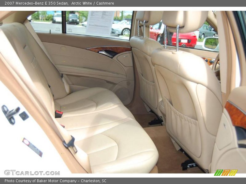 Arctic White / Cashmere 2007 Mercedes-Benz E 350 Sedan