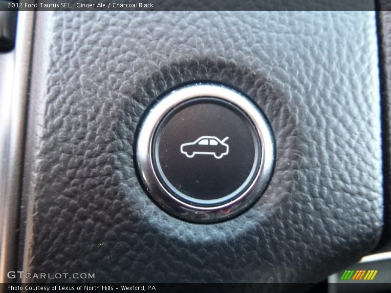 Ginger Ale / Charcoal Black 2012 Ford Taurus SEL