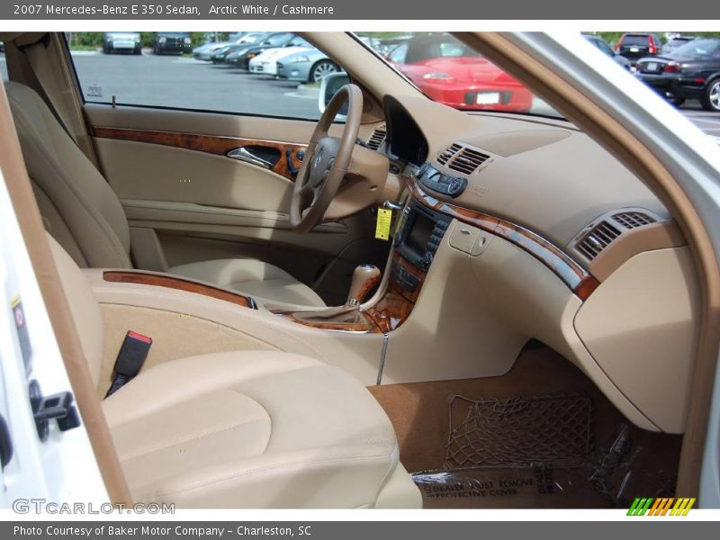 Arctic White / Cashmere 2007 Mercedes-Benz E 350 Sedan
