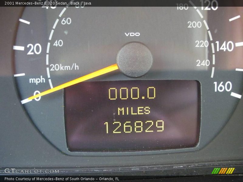 Black / Java 2001 Mercedes-Benz E 320 Sedan