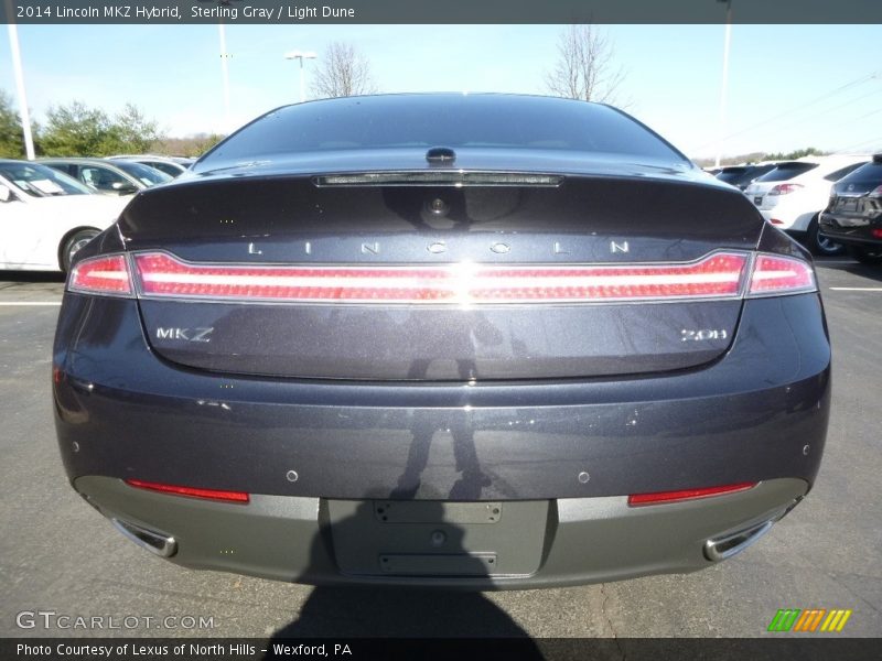 Sterling Gray / Light Dune 2014 Lincoln MKZ Hybrid